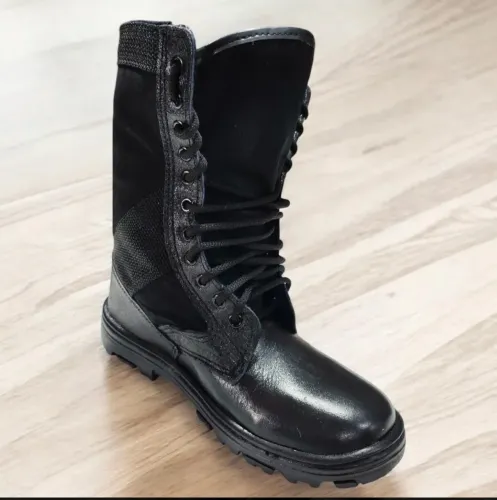 Bota coturno militar 