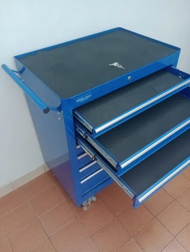 Armário de Ferramentas com 7gavetas - Azul
