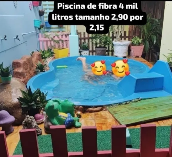 Piscina de fibra 