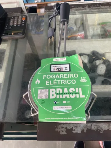 Fogareiro Elétrico Brasil Resistências 127V/220V