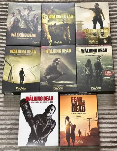 The Walking Dead Lote 8 Box DVDS