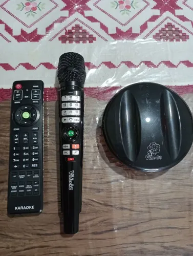 Aparelho de karaoke 