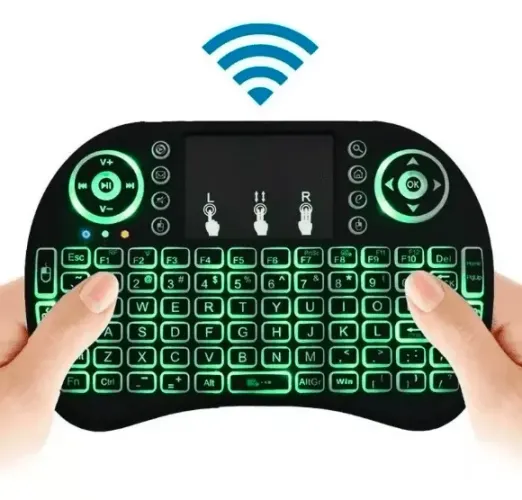 Mini teclado Tvs, Tv Box, Xbox 360, Xbox One, PS3 e PS4, Ipad, Notebook