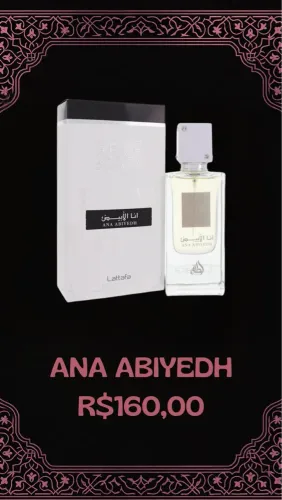 Ana Abiyedh Perfume Árabe