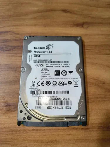 Vendo HD Seagate 500GB Novo