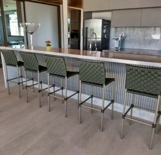 BANQUETA CLASSICK PARA BANCADA, BALCÃO, ILHA GOURMET (CORDA NÁUTICA)