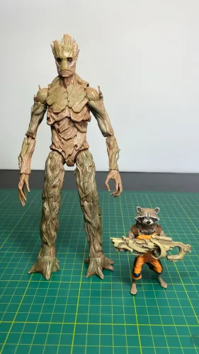 Groot & Rocket Marvel Legends