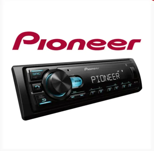 Som Automotivo Pioneer MVH-145BR Bluetooth MP3 USB FM Auto Radio - Novo 1 ano de garantia