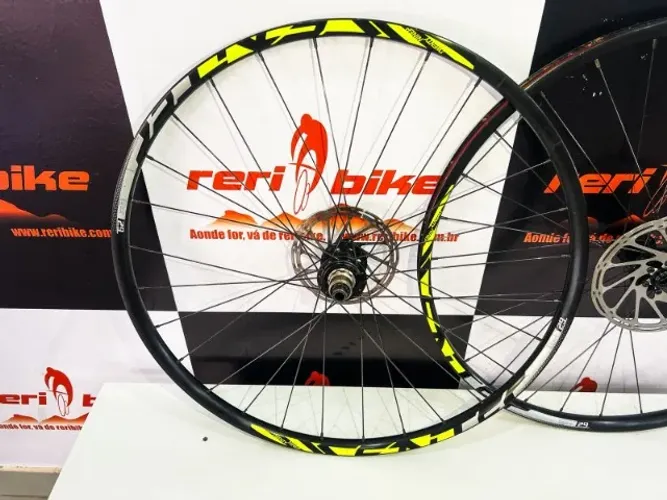 PRODUTO SEMINOVO* - RODAS 29? CUBOS SENTEC RS1 XD + ROTORES SRAM
