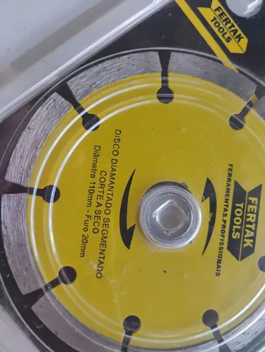 Disco de corte diamantado corte a seco