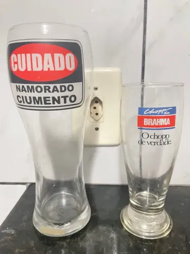 2 Copos de vidro