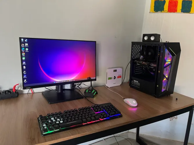 ? Computador Gamer Ryzen 5 + RX 7600 + Monitor Odyssey 144Hz ?