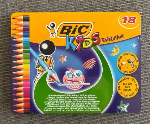 Conjunto de lápis Bic Kids Evolution