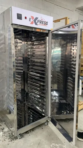 Padeiro noturno para 20 assadeiras inox (Ester)