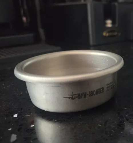 Cesto 58mm para café espresso 3bomber titânio  