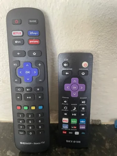 Controle Remoto Tv Semp Roku