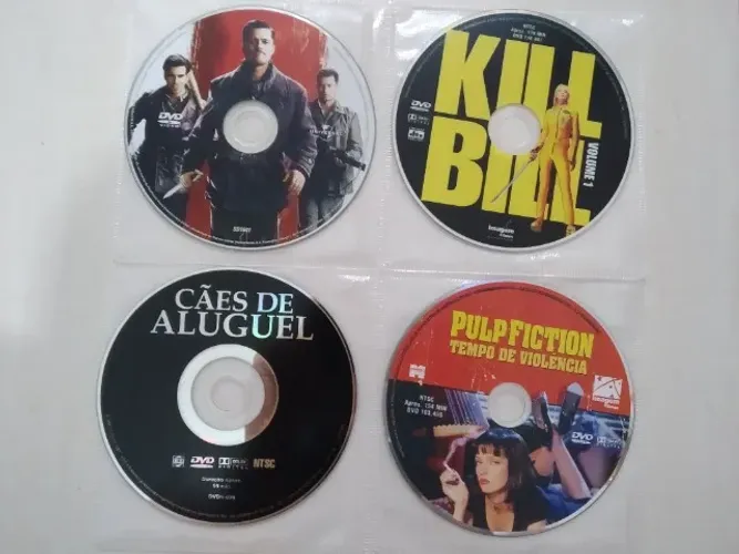 Lote 4 Dvds Quentin Tarantino