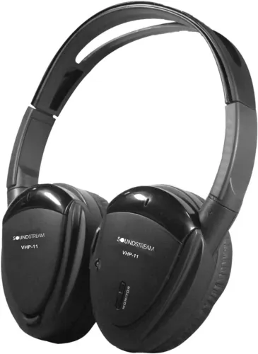 Fone de ouvido sem fio IR Soundstream VHP11 IR (preto)