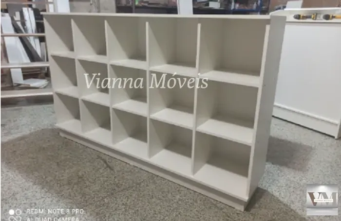 Colmeia Horizontal - MDF Branco