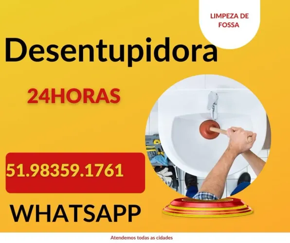 Desentupir esgotos em Porto Alegre e Regiões Metropolitanas 