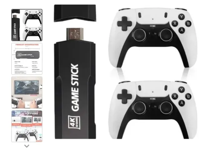 Game Stick Gd10 Pro 64gb 37.000 Jogos 4K