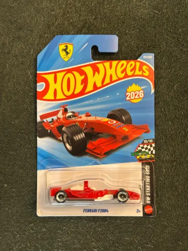 Hotwheels F1 2004 ferrari Schumacher