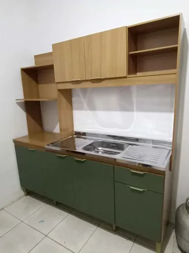 Cozinha desmontado na caixa