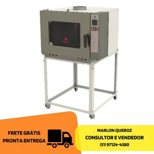 Forno Turbo 5 Esteiras Elétrico Progás