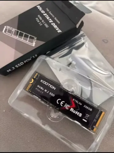 SSD NVME 256 GB .Novo. Também parcelo no cartão