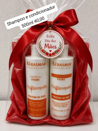 Dia das Mães kit Tratamento Proteína da Soja