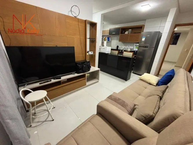 Apartamento Mobiliado de 38m² com 1 quarto a venda por R$ 450.000 - Intermares - Cabedelo/