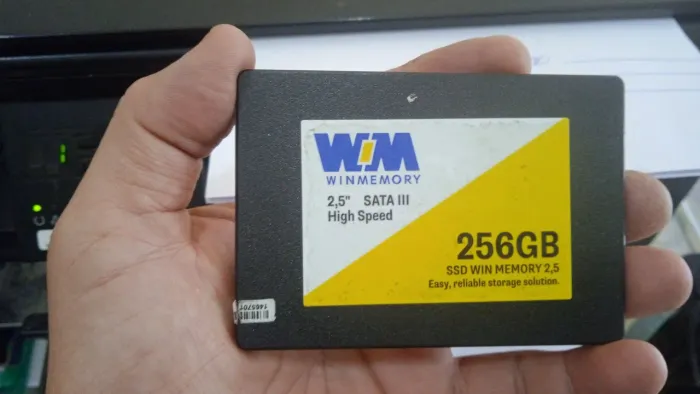 Ssd 256 gigas zero