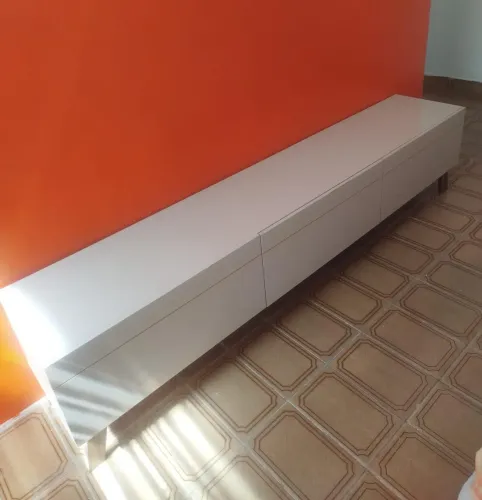 Rack para TV, 3 gavetas, retrô Manchester