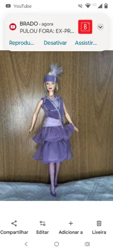 Dance 'Til Dawn 1920s Flapper Barbie 1998 