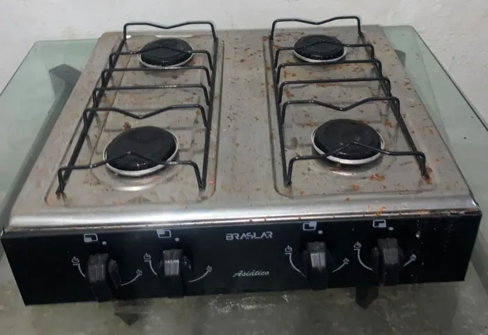 Fogão 4 bocas sem forno