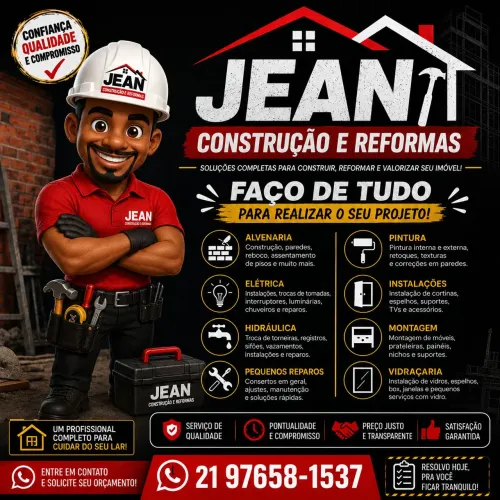 ? CONSTRUÇÃO E REFORMAS ? DO CHÃO ÀS CHAVES! ?