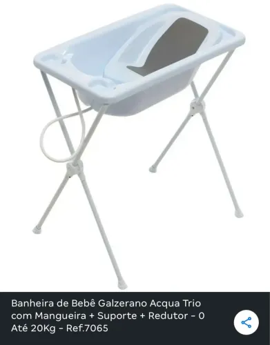 Banheira galzerano pouco usada