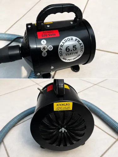 Soprador Secador Pet Ventum 6.5 1400W 220V - Profissional