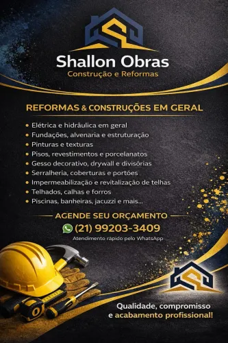 Serviço de obra em geral / Construção Civil ?