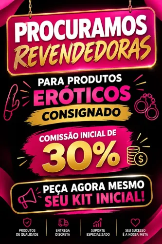 Produtos consignados, procuramos revendedoras!