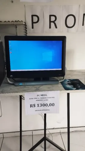 PC COMPLETO INTEL CORE I3 4GB RAM SSD 240GB WINDOWS 10 PRO