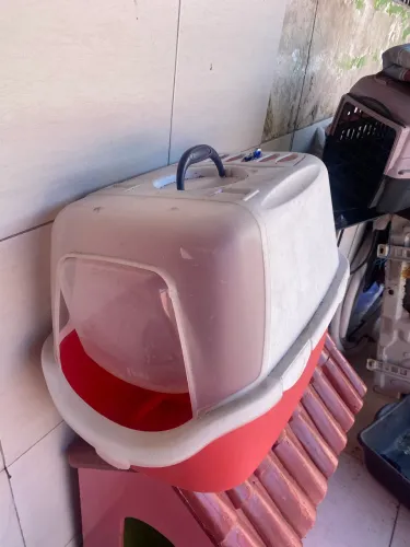 Caixinha para areia de gato