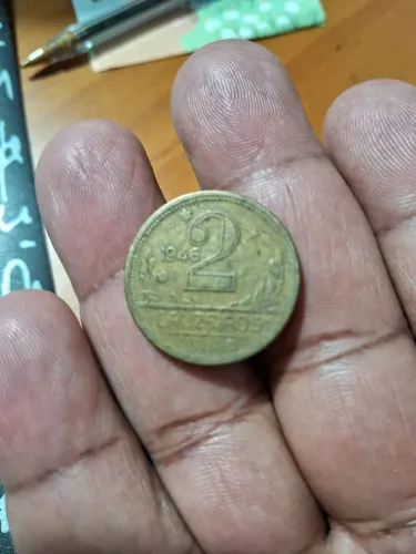 Moeda 2 Cruzeiros - 1946