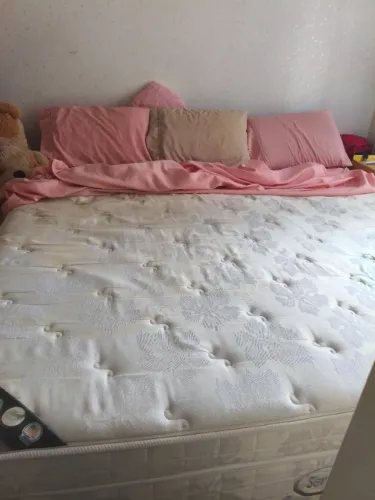 Cama king + colchão king ortopédico