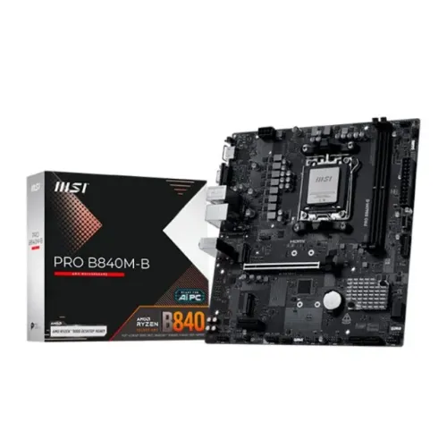 Placa Mae MSI Pro B840M-B DDR5 AMD AM5 M-ATX [nova]