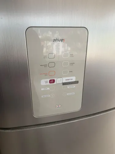 Brastemp Ative! Duplex Frost Free em Evox/Inox