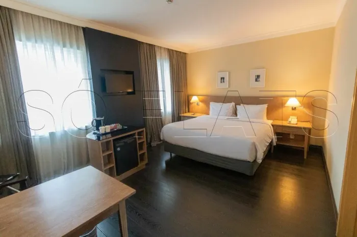 Flat no Radisson Berrini disponivel para locação com 29m² e 1 dormitório e 1 vaga de garag