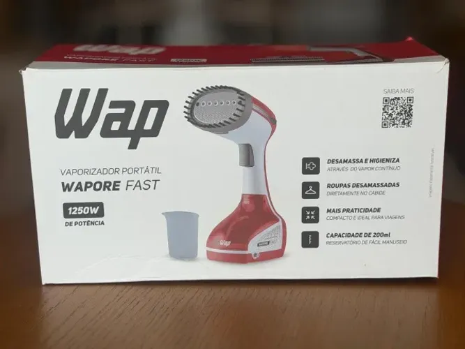 Vaporizador portátil para passar roupas