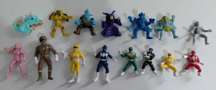 Power ranger miniaturas