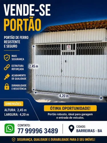 Portão de ferro